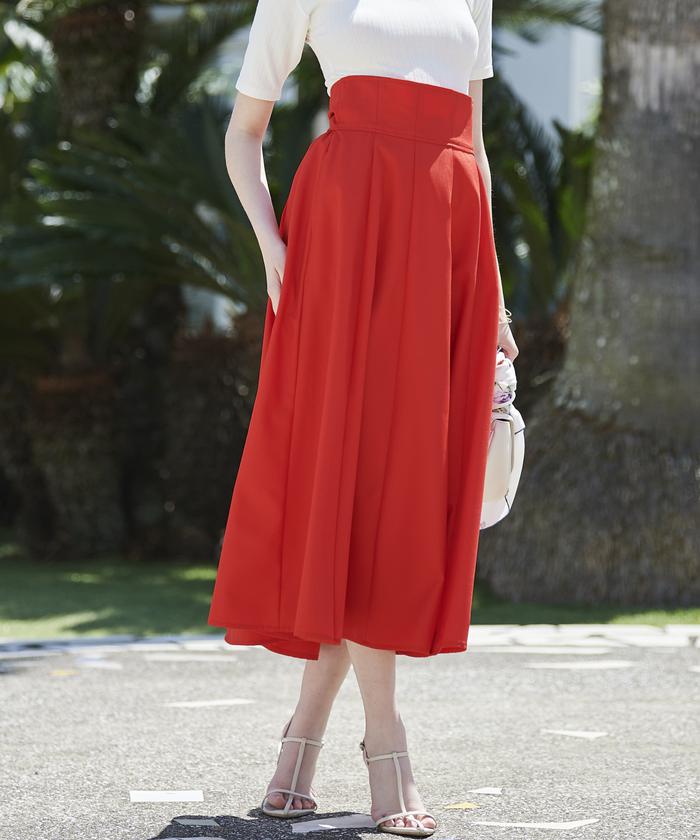 AND COUTURE（アンドクチュール）の「バックリボンフレア
