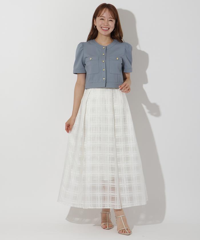 ポンチノーカラージャケット(506277351) | AND COUTURE(AND
