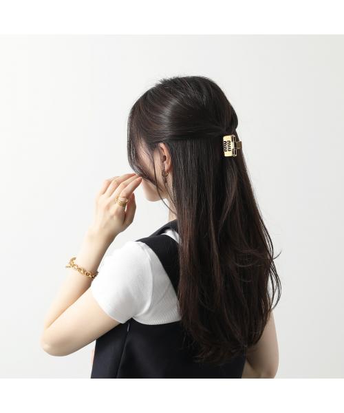 MIUMIU ヘアクリップ 5IF142 2DTU ロゴ (506280021) | ミュウ MIUMIU ヘアクリップ 5IF142 2DTU ロゴ (506280021) | ミュウ