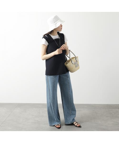 ミュウミュウ Miu Miu MIUMIU バケットハット 5HC196 2CL4 ミュウミュウ Miu Miu MIUMIU バケットハット 5HC196 2CL4