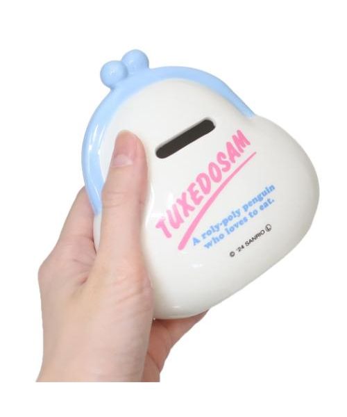 タキシードサム 陶器 貯金箱 未使用品 - メルカリ