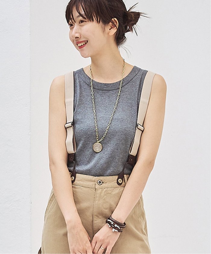 Plage（プラージュ）テレコ タンク ベージュ セール 30%OFF】テレコ タンク(506303146) | プラージュ(Plage
