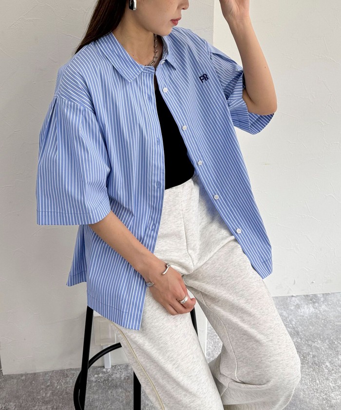 Fitmore フィットモア　ジレ　インフルエンサーコラボ Fit more ベスト ジレ 「ZOZO限定カラー」バルーンフリルジレ