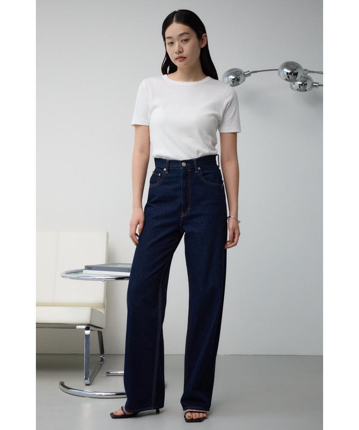 AZUL DENIM ハイウエストワイドデニム(505821702) | アズール