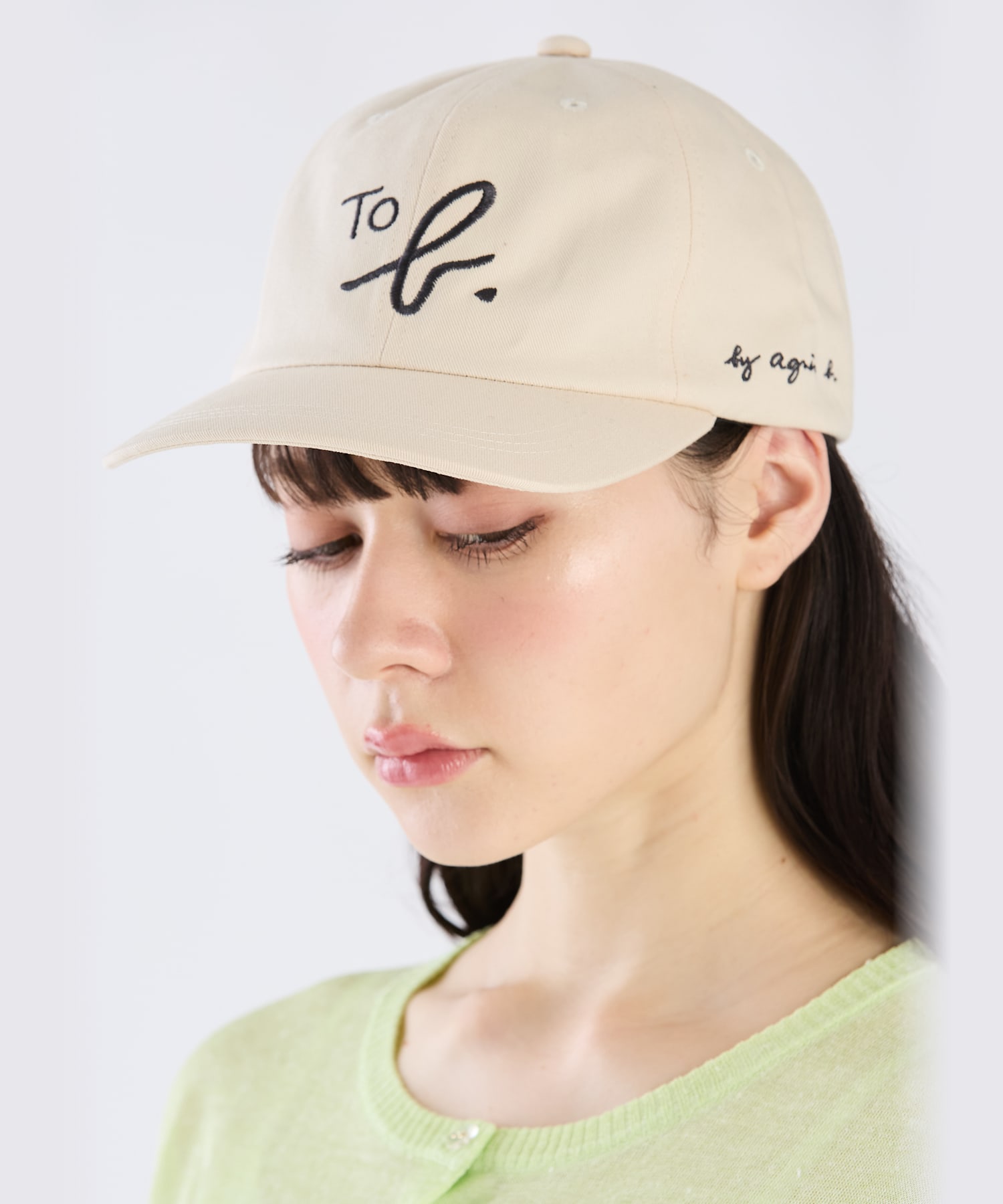 agnès b. ROUGH TRADE キャップ TU ロゴキャップ ｜To b. by agnès b.（トゥービー バイ