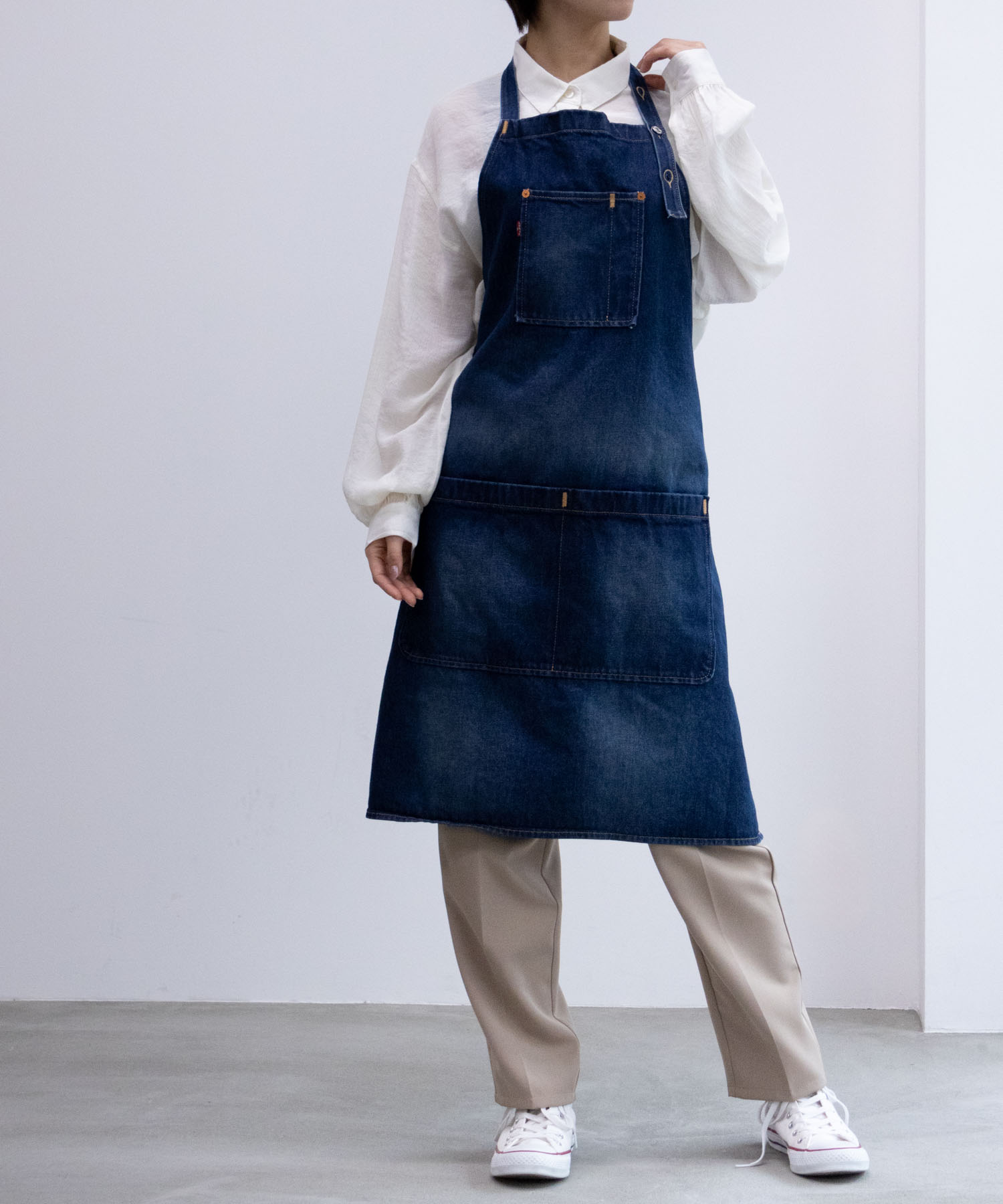 Denim&Dungarees bigmac デニムエプロン ベスト Denim&Dungarees bigmac デニムエプロン ベスト - メルカリ