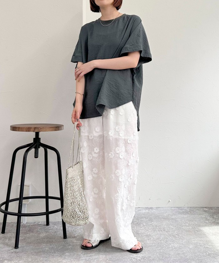セール】【WEB限定カラーあり】Tシャツブラウス(506296811