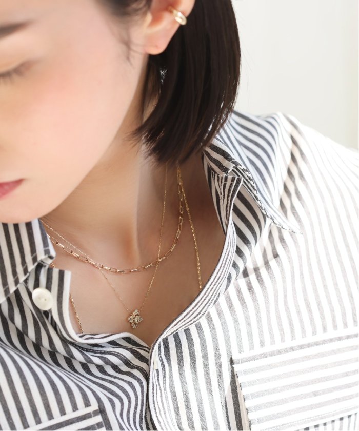 lilas マーベラスチェーンネックレス マーベラスチェーン38cmネックレス K10(506314647) | リラ(Lilas