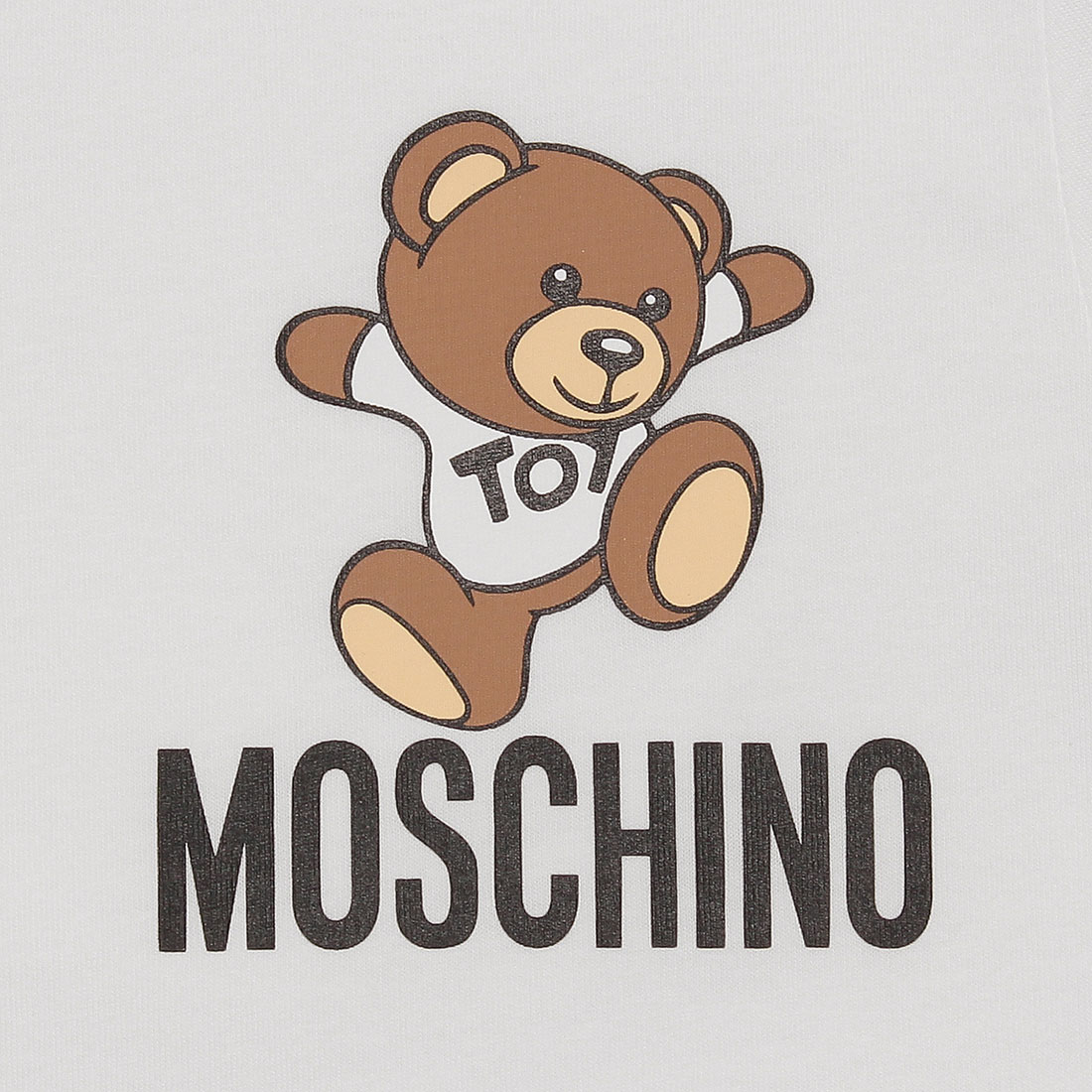 モスキーノ MOSCHINO 子供服 Tシャツ カットソー ホワイト