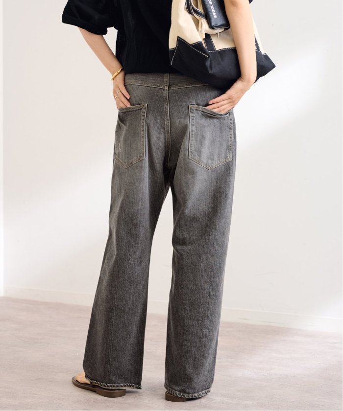 フレームワーク DENIM デニム ストレートフレアパンツ カットオフ セール 30%OFF】≪追加・ベストセラー≫デニムストレートパンツ