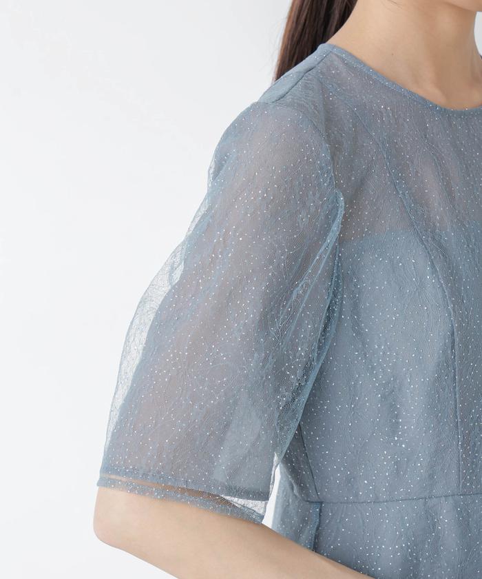 セール 40%OFF】kaene/ラメミックスエアリードレス(505899175
