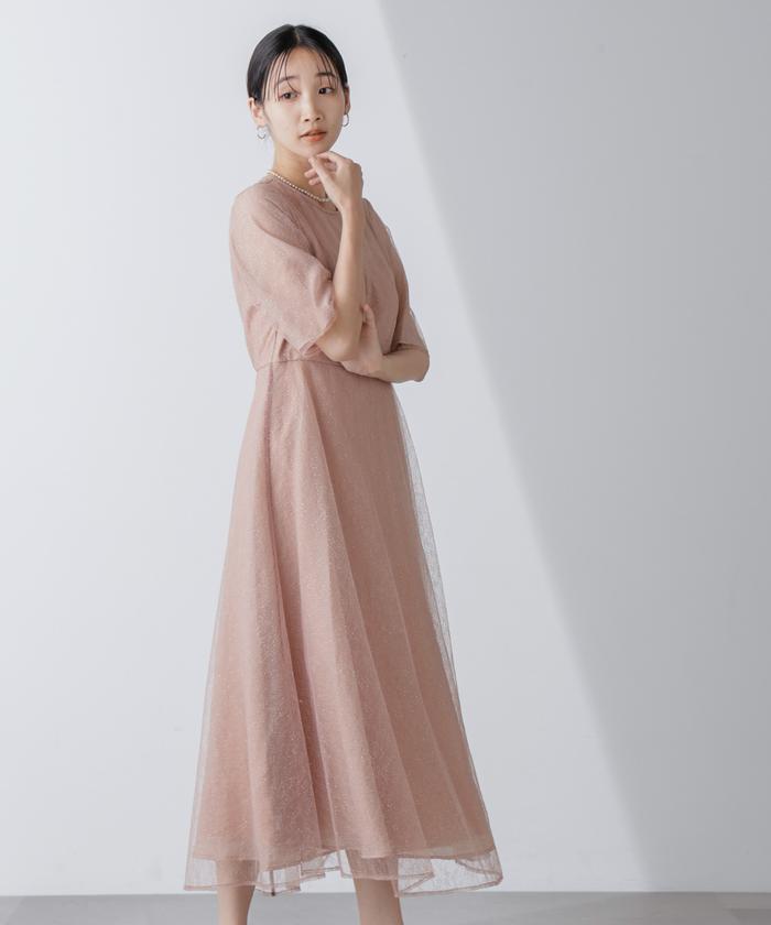セール 40%OFF】kaene/ラメミックスエアリードレス(505899175 セール 40%OFF】kaene/ラメミックスエアリードレス(505899175