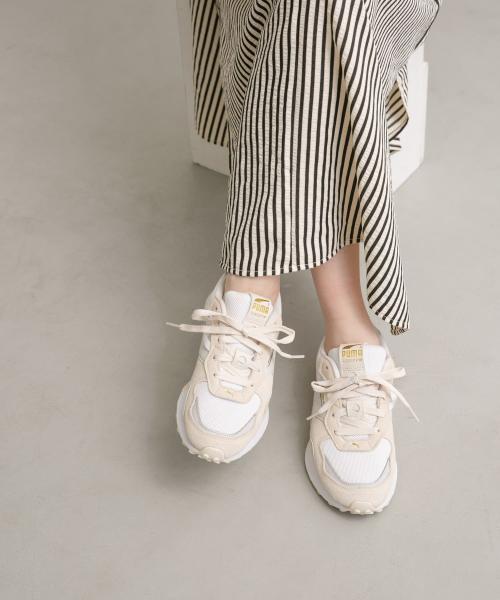 週間売れ筋 22.5サイズ/WEB限定』PUMA ExclusiveライダーFVWクリーン 靴