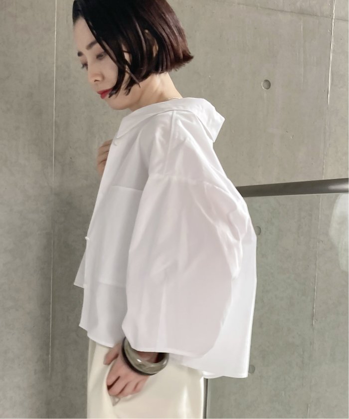 イエナ　FABRICA クロップドシャツ IENA（イエナ）の「《追加4》FABRICA クロップドシャツ（シャツ