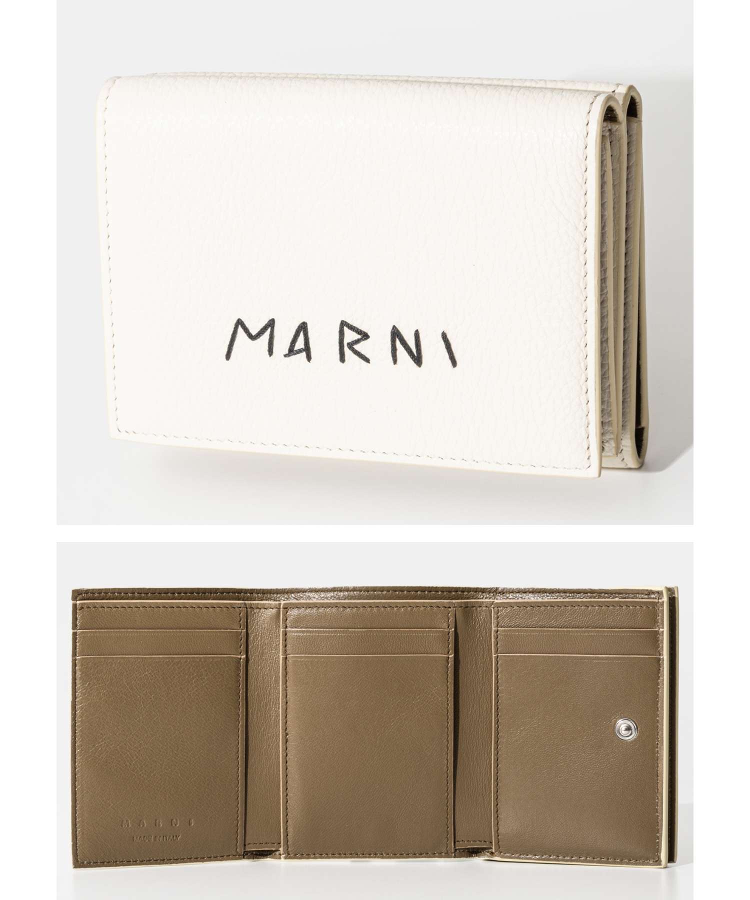 マルニ MARNI 3つ折り財布(小銭入れ付き) PFMO0105U1 P6533 MARNI 【7/19-7/25 LYP会員+P10倍】マルニ 3つ折り財布(小銭入れ