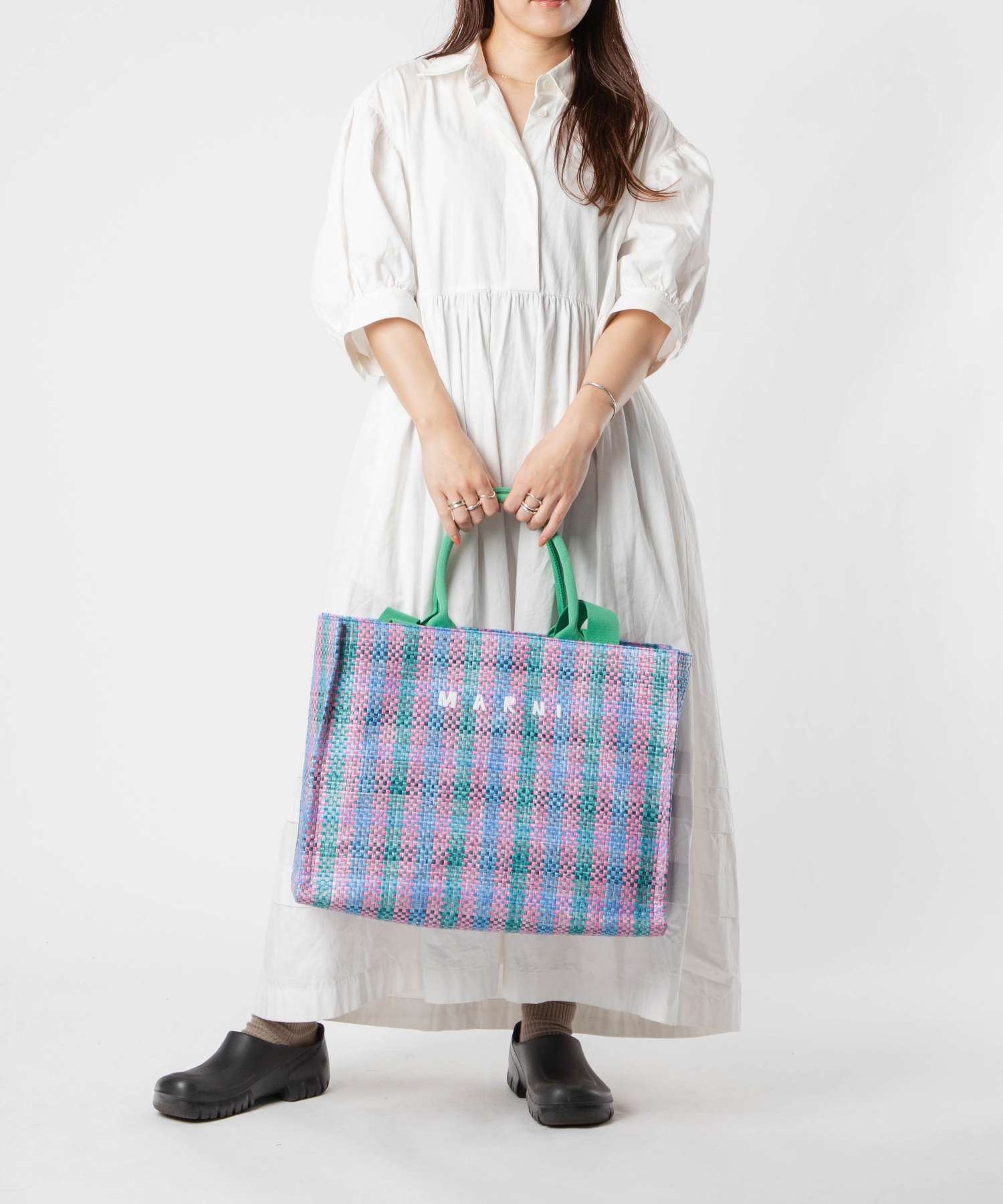 マルニ MARNI SHMP0078U5 P6744 トートバッグ LARGE BASKET マルニ MARNI SHMP0078U5 P6744 トートバッグ LARGE BASKET