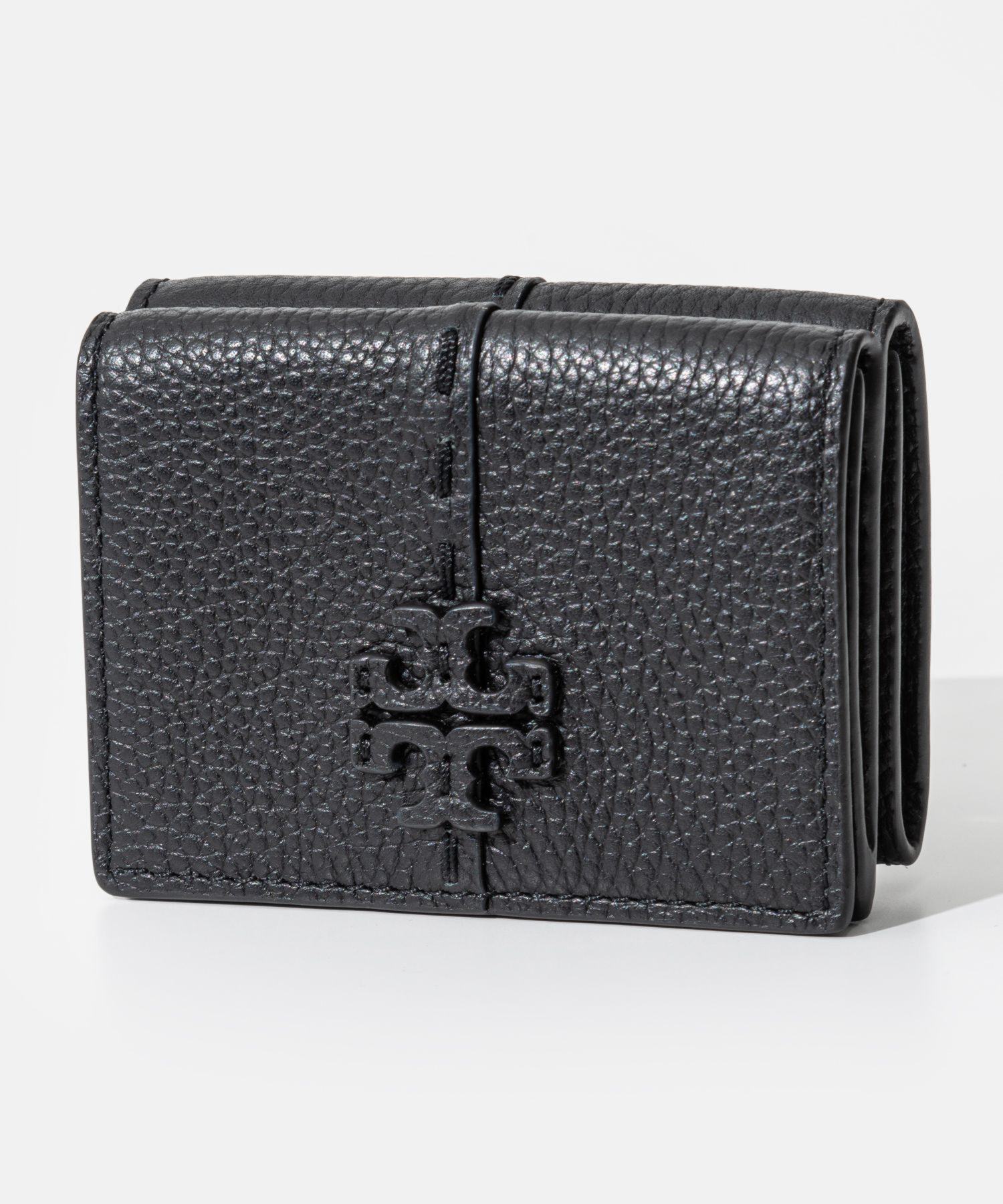 美品】Tory Burch 三つ折り財布AMANDA ミニウォレット レザー