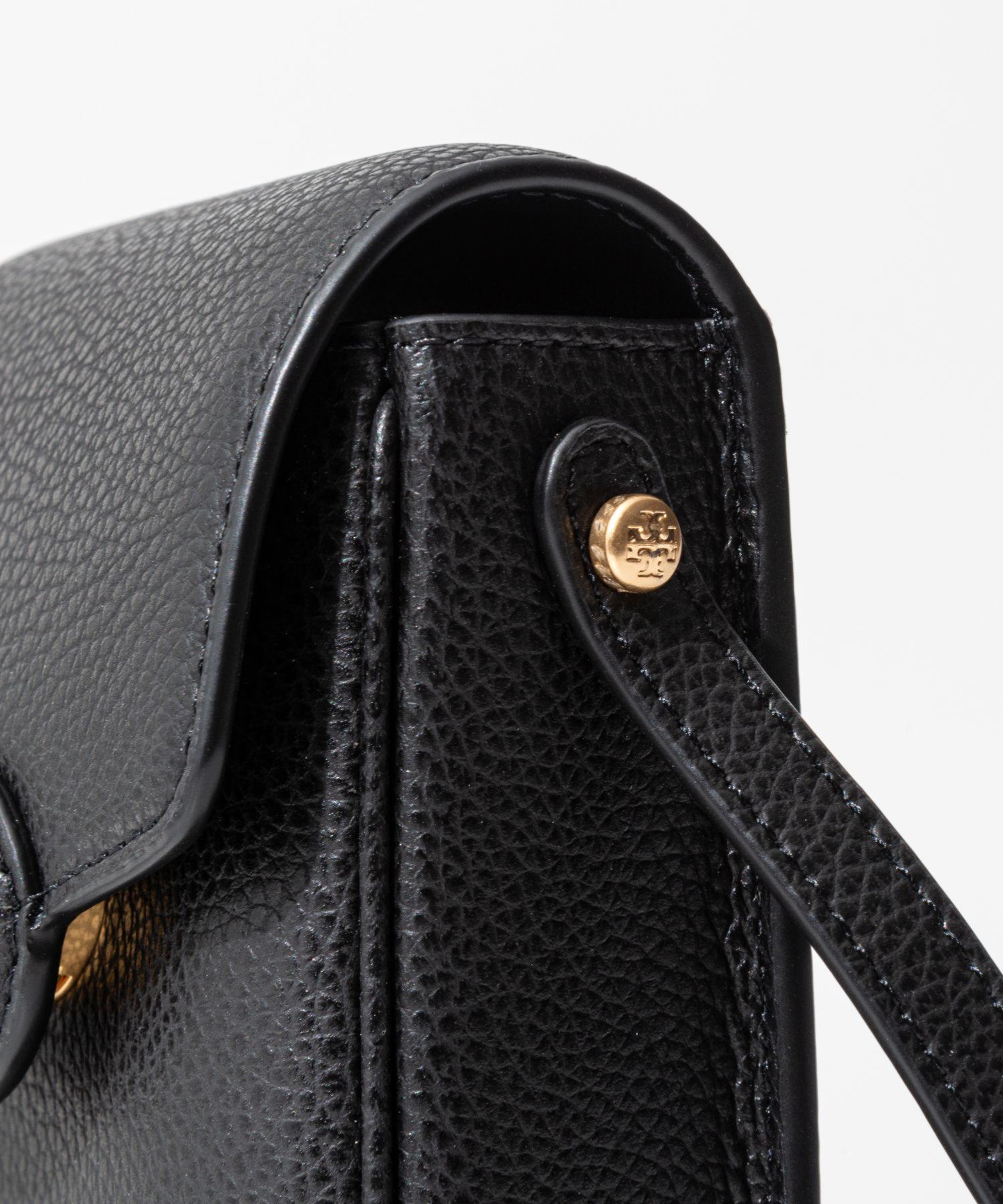 TORY BURCH ショルダーバッグ ROBINSON PEBBLED PHONE CROSSBODY Robinson Pebbled Phone Crossbody: Women's Designer Mini Bags