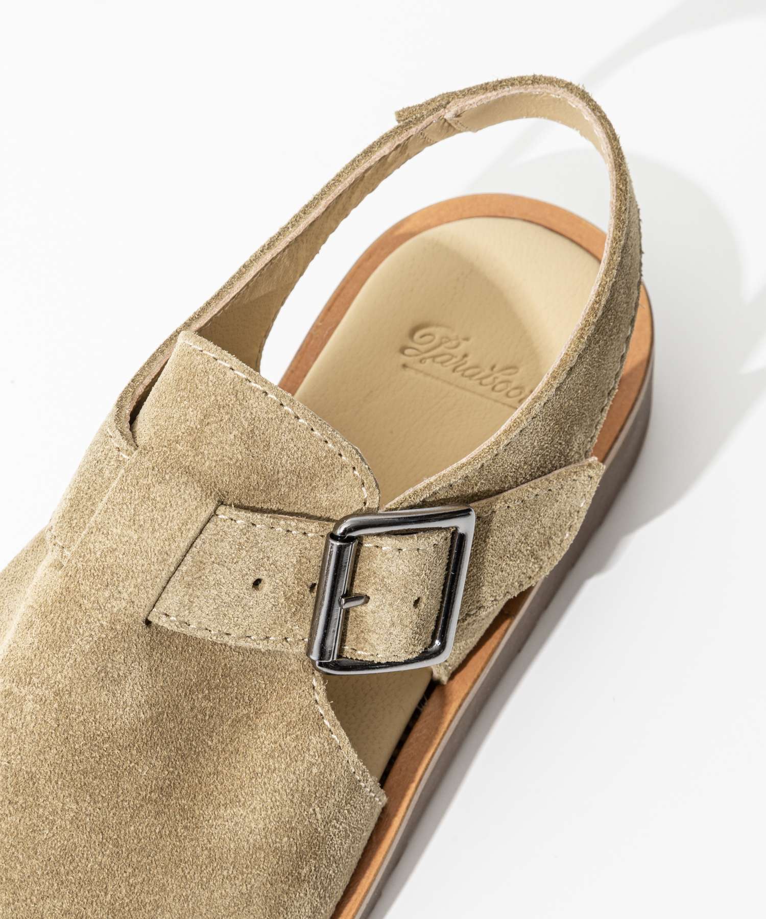 Paraboot 本革 バックストラップ サンダル