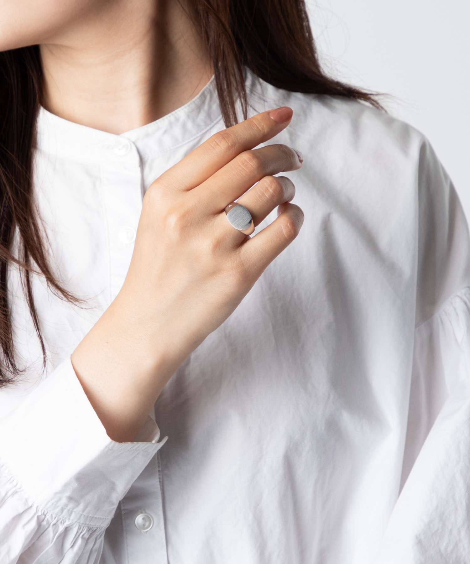 トムウッド TOM WOOD Kay Ring Satin R74HKANA02S925 / 100568 トムウッド TOM WOOD Kay Ring Satin R74HKANA02S925 / 100568