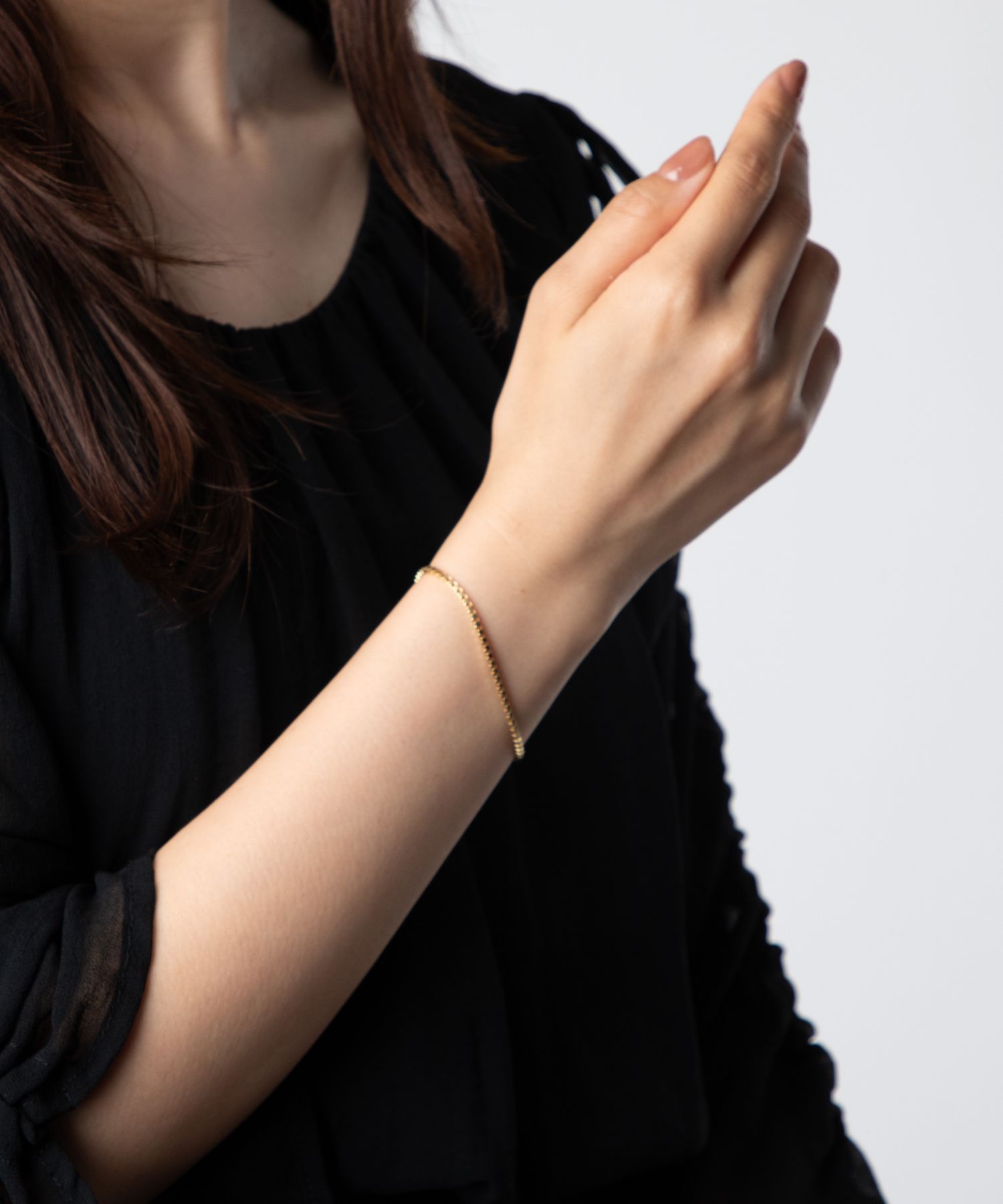 トムウッド TOM WOOD Square Bracelet Gold B01019VBX01S925-9K トムウッド TOM WOOD Square Bracelet Gold B01019VBX01S925-9K