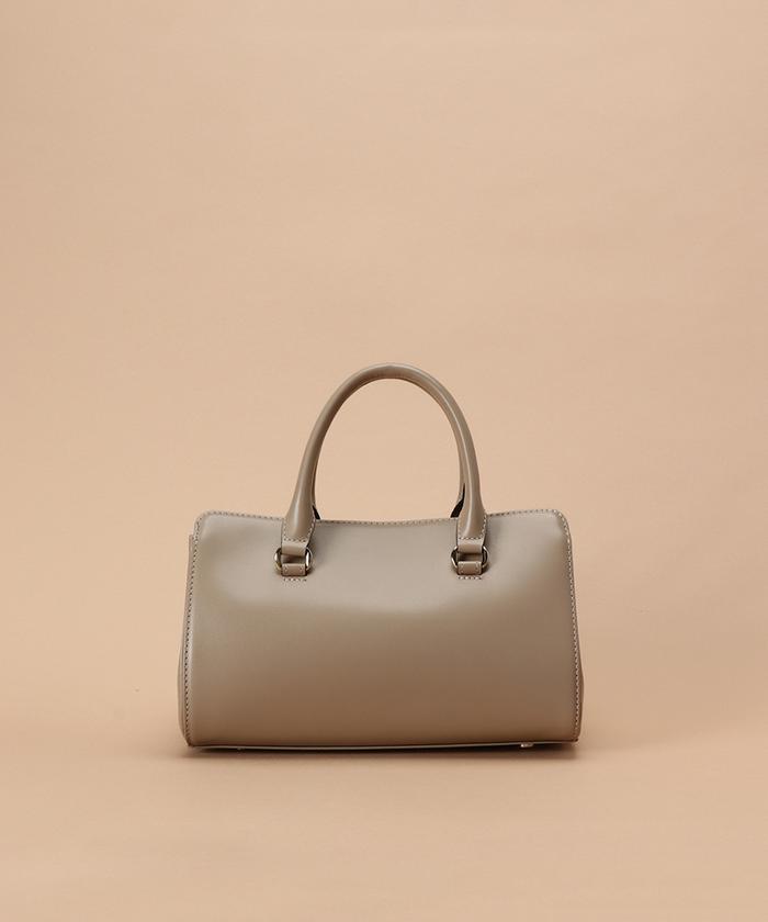 セール 50%OFF】ベルトモチーフ レザーハンドバッグ(506338276