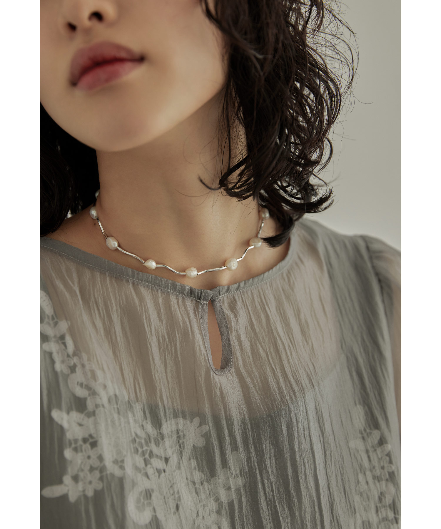 ニアナ niana 2way淡水パールゴムネックレス ブレスレット 結婚
