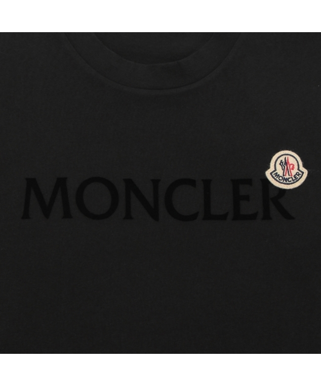 モンクレール Tシャツ カットソー ブラック メンズ MONCLER