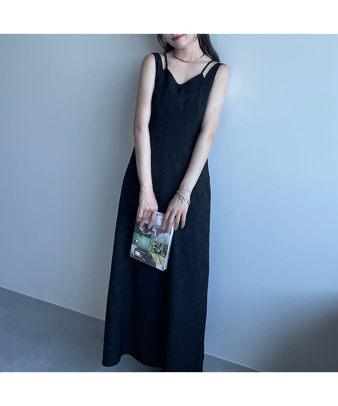 【POPUP商品】レイヤード風ジレ　ネイビー a98fcc06605a950764e28af71f0094