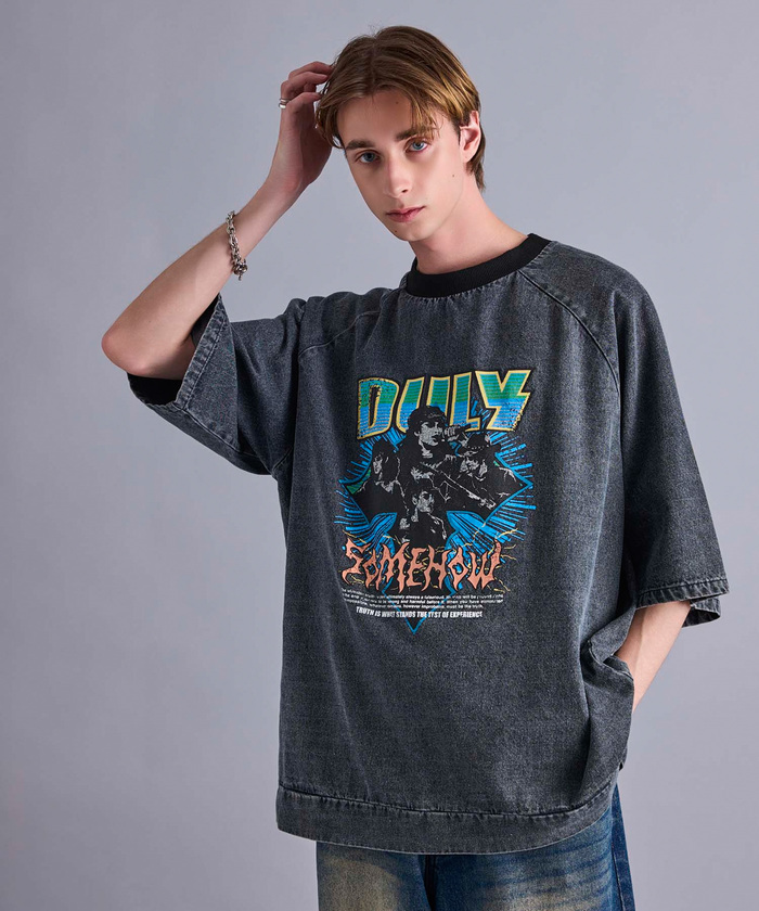 セール】デニムオーバーサイズTシャツ(506354263) | ジュン