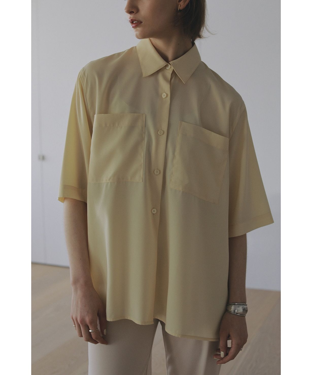 BACK LAYER SHIRT(506264349) | マノフ(MANOF) - d fashion