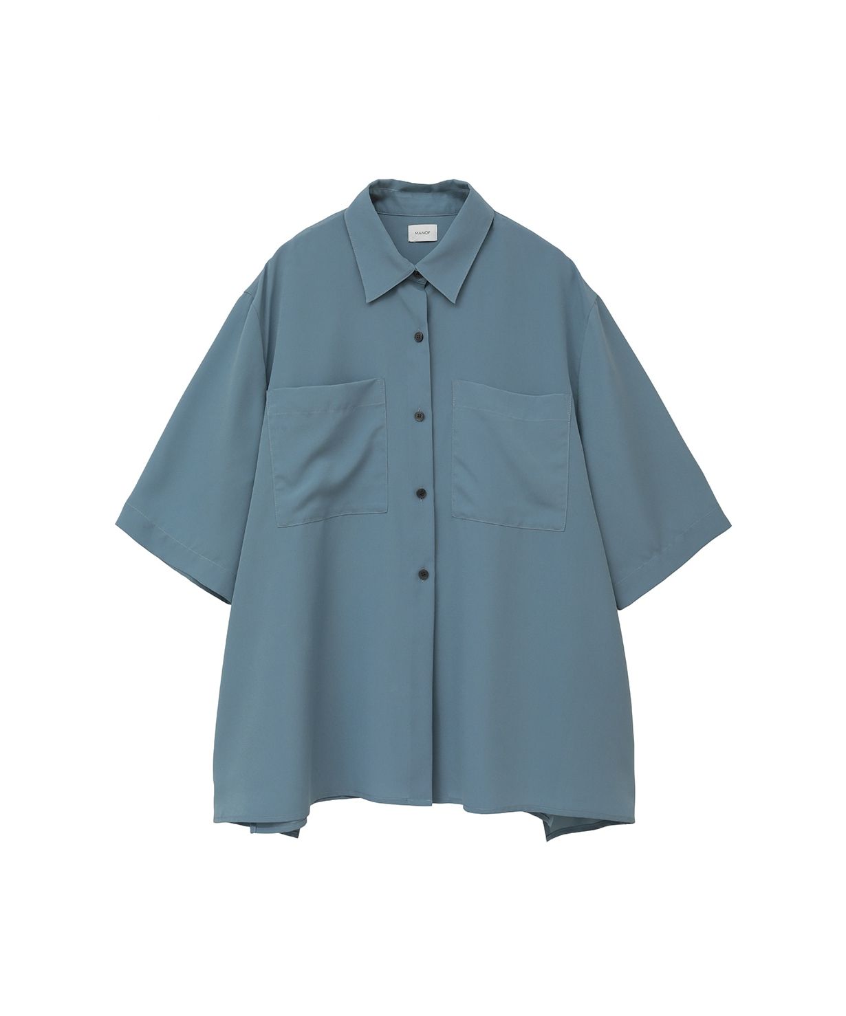 BACK LAYER SHIRT(506264349) | マノフ(MANOF) - d fashion