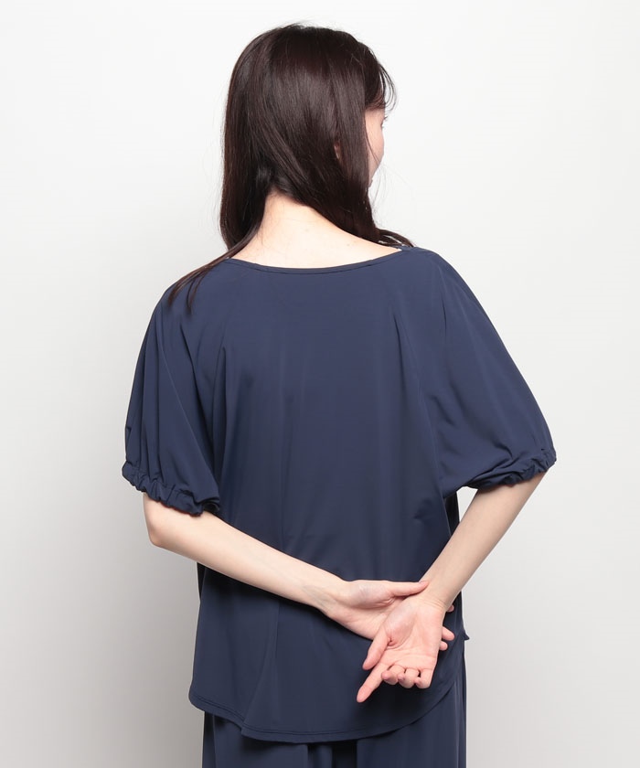 ルーニィ LOUNIE 【セットアップ対応商品】水着風素材ドレープ