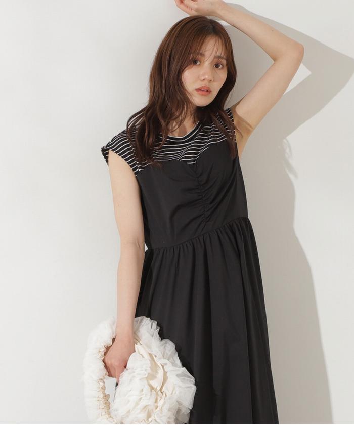 セール 50%OFF】カットドッキングワンピース(506349975
