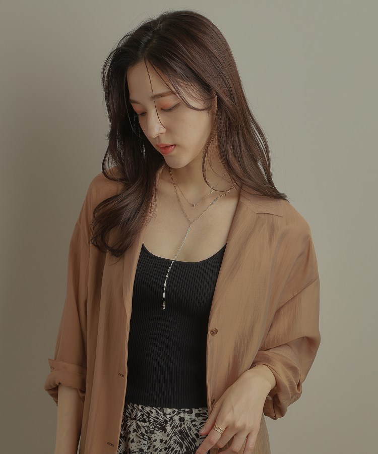 ココシュニック K10ダイヤモンド PCモチーフセパレート ネックレス K10ダイヤモンド PCモチーフセパレート ネックレス（ネックレス