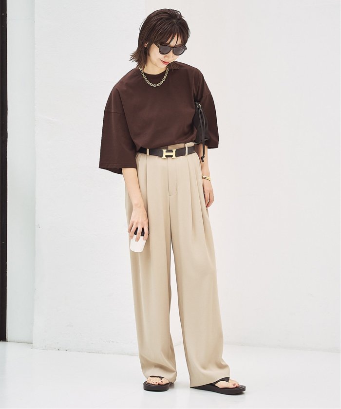 【福袋セール】 30%OFF】Georgette セール Tuck プラージュ | パンツ(506250097) パンツ