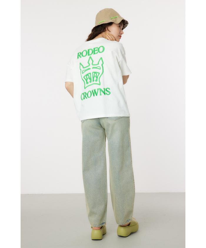 お値下げ！RODEO CROWNSロデオラウンズ刺繍Tシャツ ロデオクラウンズ Rodeo Crowns Tシャツ ミリタリー プリント