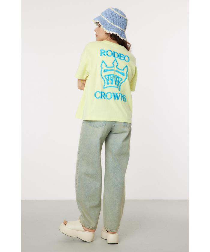 お値下げ！RODEO CROWNSロデオラウンズ刺繍Tシャツ ロデオクラウンズ Rodeo Crowns Tシャツ ミリタリー プリント