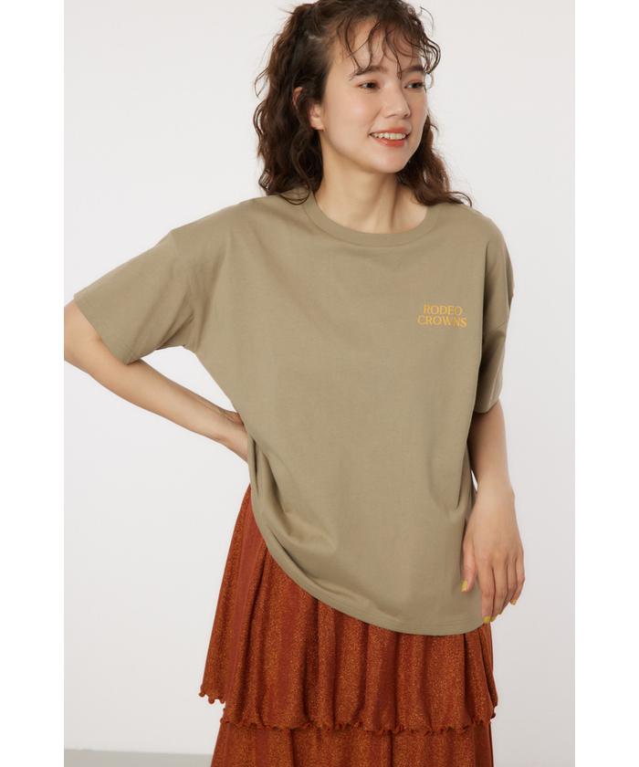 刺繍 クラウン Tシャツ(506363716) | ロデオクラウンズワイド