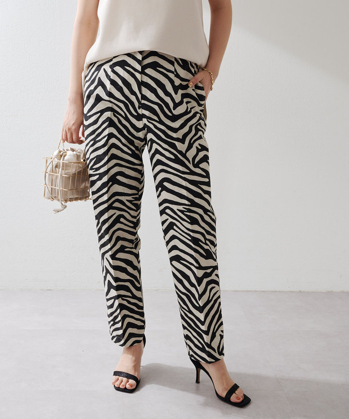 Velvet Glitter Print Frill Pants | Pasand by ne Quittez pas