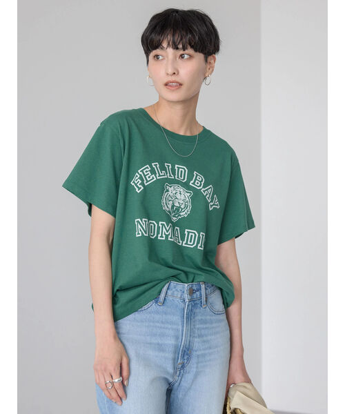 AMERICAN HOLIC -  ラメリブTシャツ/AMERICAN HOLIC（アメリカンホリック）の