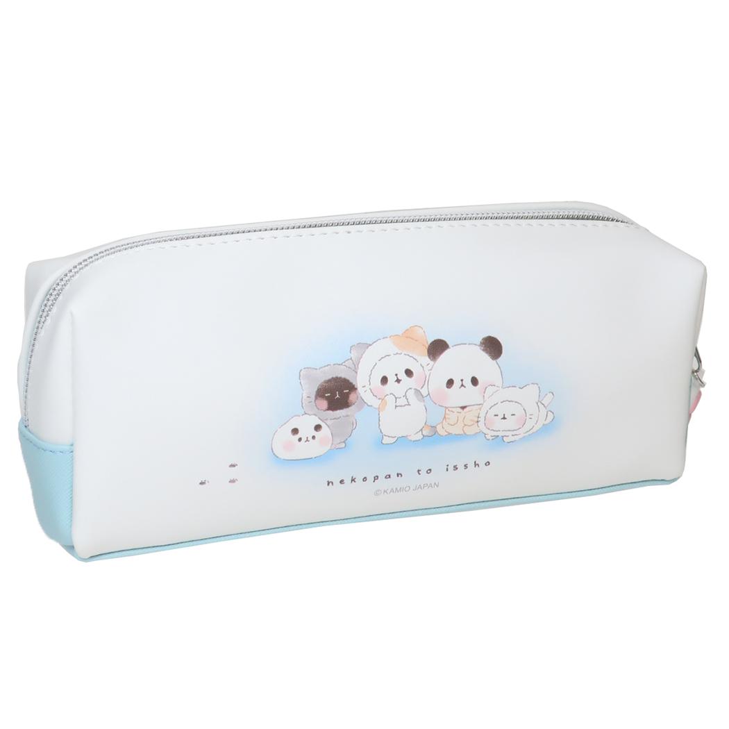 ペンケース　ポーチ　平成レトロ　デニム　くま　ねこ　筆箱　カミオジャパン ペンケース ポーチ 平成レトロ デニム くま ねこ 筆箱 カミオ