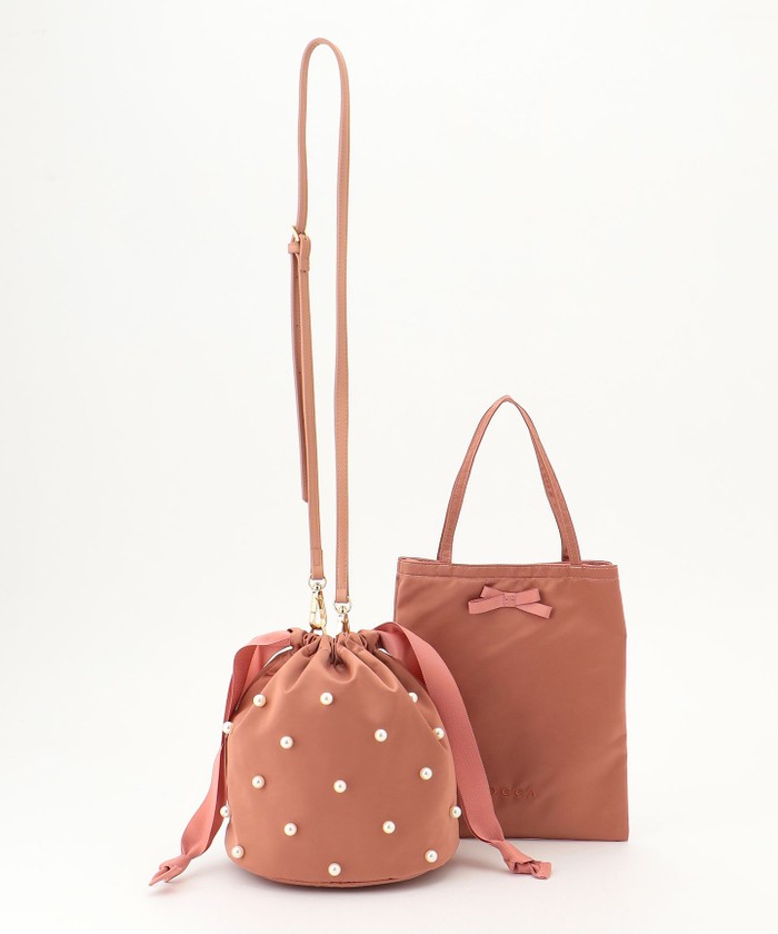 ヨンアさん×大人百花×TOCCAコラボ】PEARL SHOWER 2SET BAG