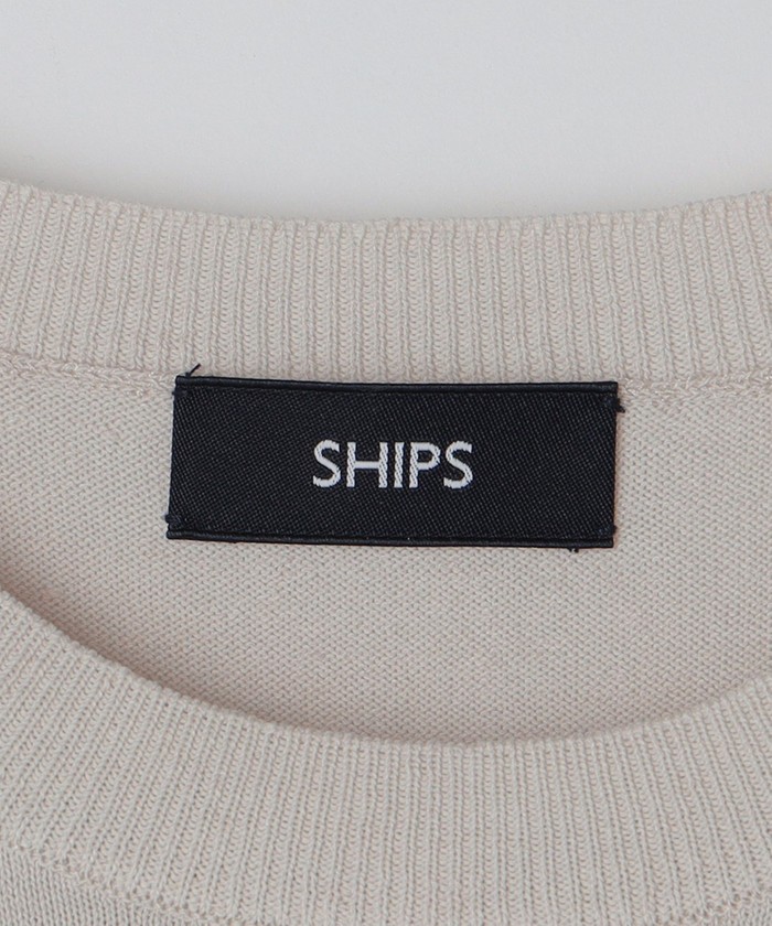 SHIPS tシャツ SHIPS: 「手洗い可能」 14ゲージ TEXBRID(R