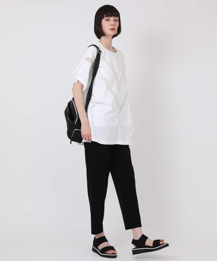 セール62%OFF】レースジョイントオーバーシルエットチュニック