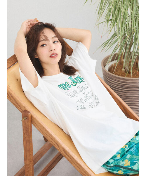 セール 50%OFF】me Jane/4連ロゴBigTシャツ(506371115
