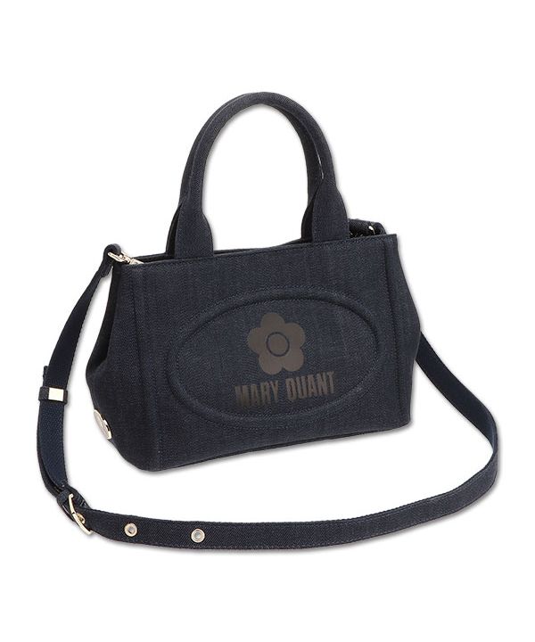 マリークワント MARY QUANT デニムサイドスナップ 2WAY