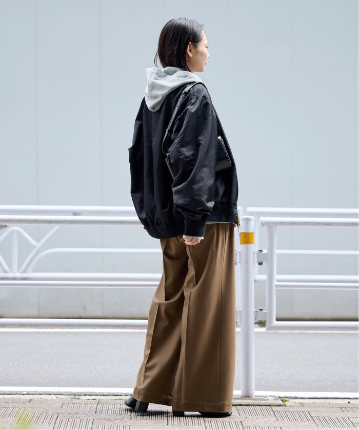 【✨極美品✨】JOURNAL STANDARD◎チュール付MA-1　取外し可能 ✨極美品✨】JOURNAL STANDARD◎チュール付MA-1 取外し可能
