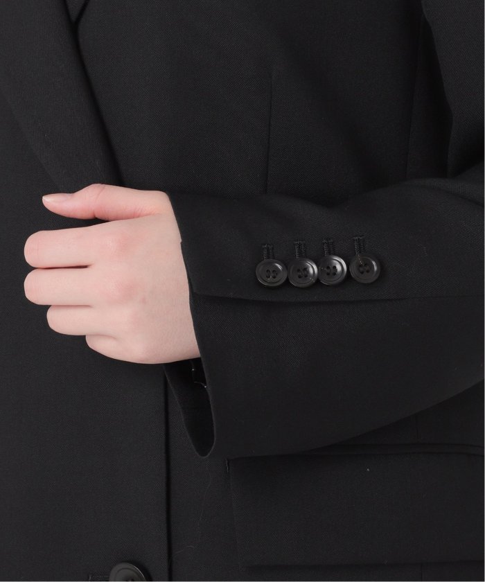 セール 30%OFF】LANAミストウール ダブルジャケット(506374357