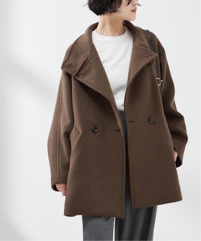 セール 30%OFF】MANTECO GIOLICA スタンドショートコート(506374366) | ジャーナルスタンダード レサージュ(journal  standard L'essage ) - d fashion